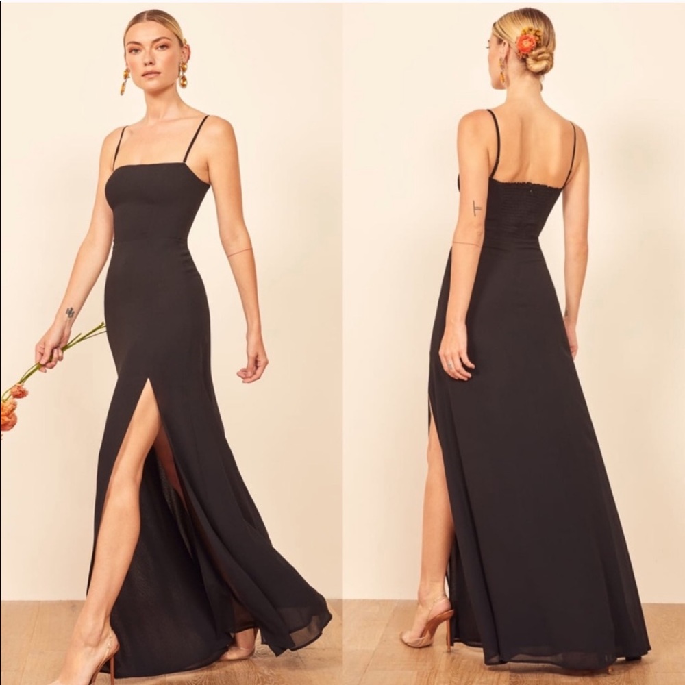 Reformation Black Maxi Dress - Picture 2 of 6